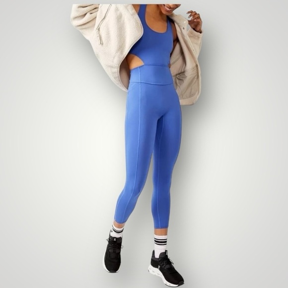 Free People FP Movement Back It Up Onesie NWT - Picture 1 of 7